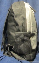 MOCHILA PULL AND BEAR GRIS (2)